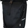 Sac à vélo de bord 18 litres 48 x 30 x 15 cm noir