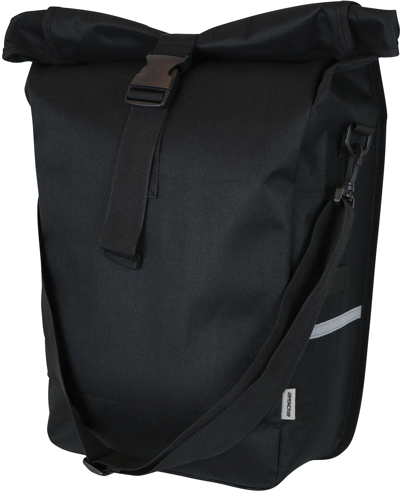 Sac à vélo de bord 18 litres 48 x 30 x 15 cm noir