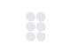 Etiquettes Apli rondes 32mm blanches