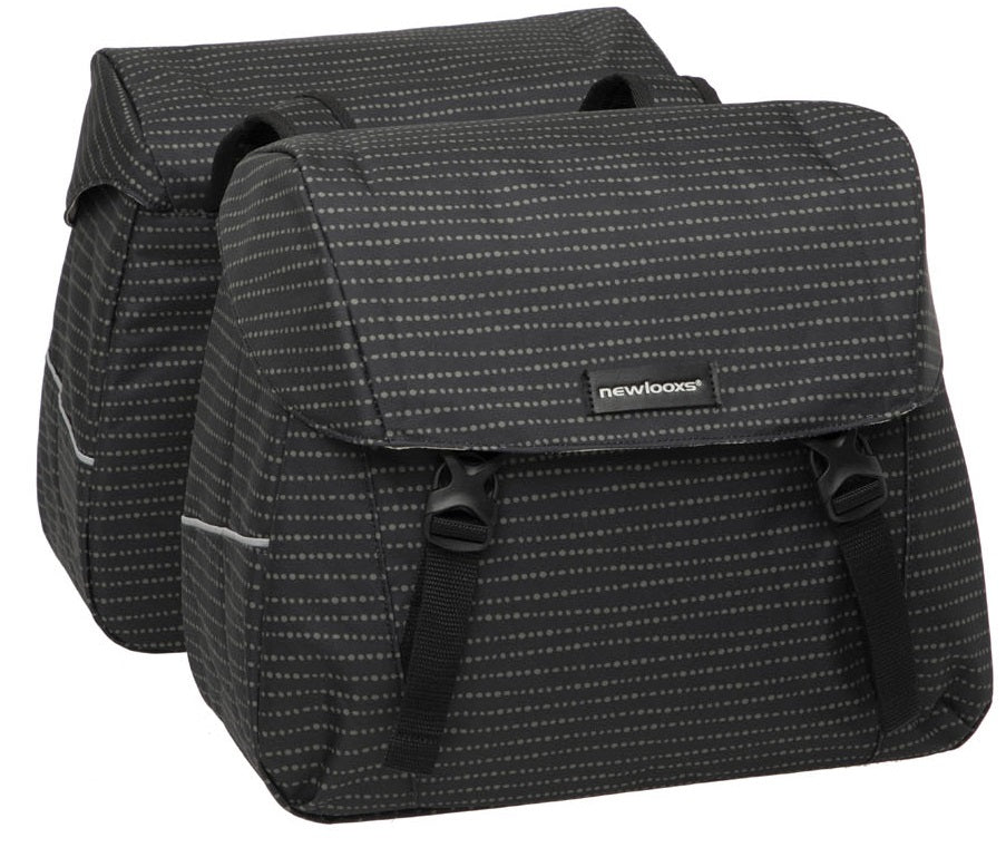 Nouveau LOOXS Double Bicycle Bag Alba Black 42L