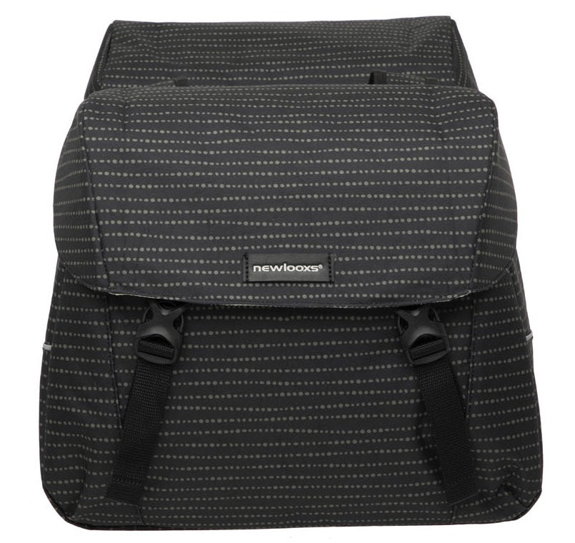 Nouveau LOOXS Double Bicycle Bag Alba Black 42L