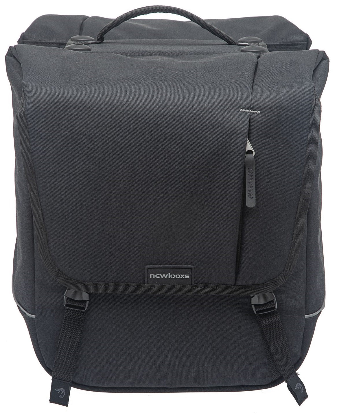 Le NOVA Double - Double Bicycle Bag, Water -Pellent, noir