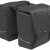 Le NOVA Double - Double Bicycle Bag, Water -Pellent, noir