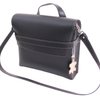 Sac à vélo Monte Grappa Cuir 7,5 litres 30 x 10 x 25 litres noirs