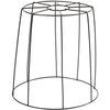Abat-jour Creativ company, h : 20 cm, d 15,5-20 cm, noir, 1 pièce