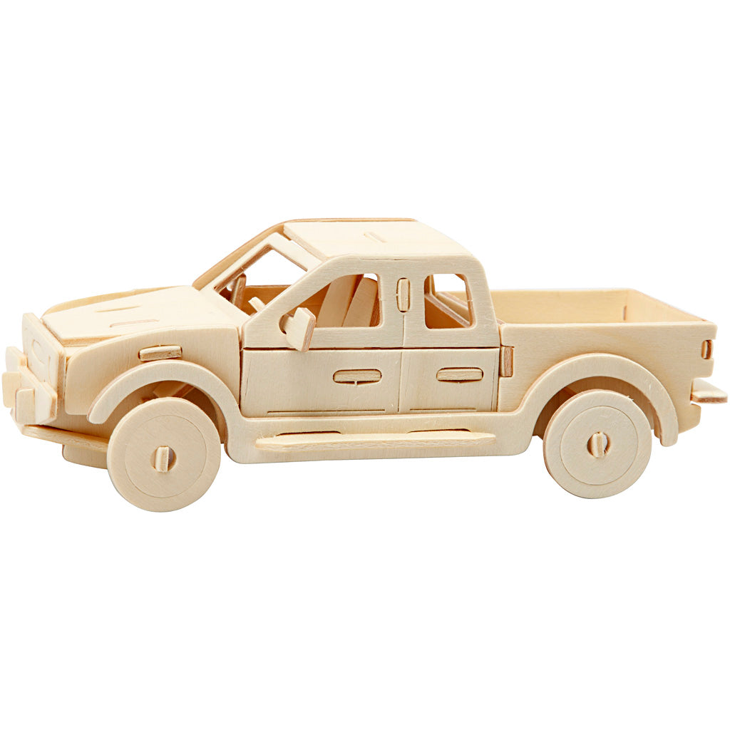 Creativ company Puzzle 3D, camionnette, dimensions 19,5x8x12 cm, 1 pièce