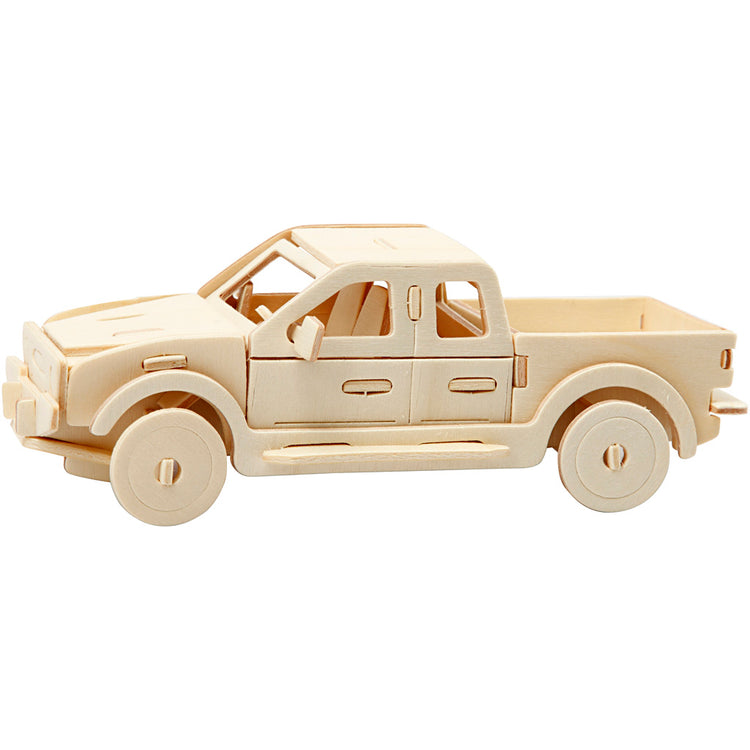 Creativ company Puzzle 3D, camionnette, dimensions 19,5x8x12 cm, 1 pièce