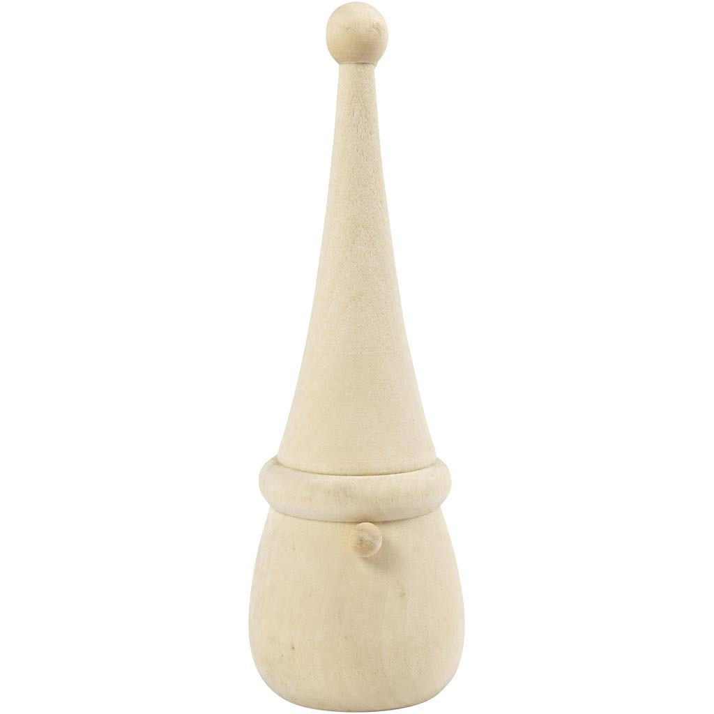 Creativ company nain de Noël scandinave, h: 16 cm, d 6 cm, 1 pièce