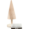 Sapin de Noël Creativ company, h: 15,5 cm, d 5 cm, 1 pièce