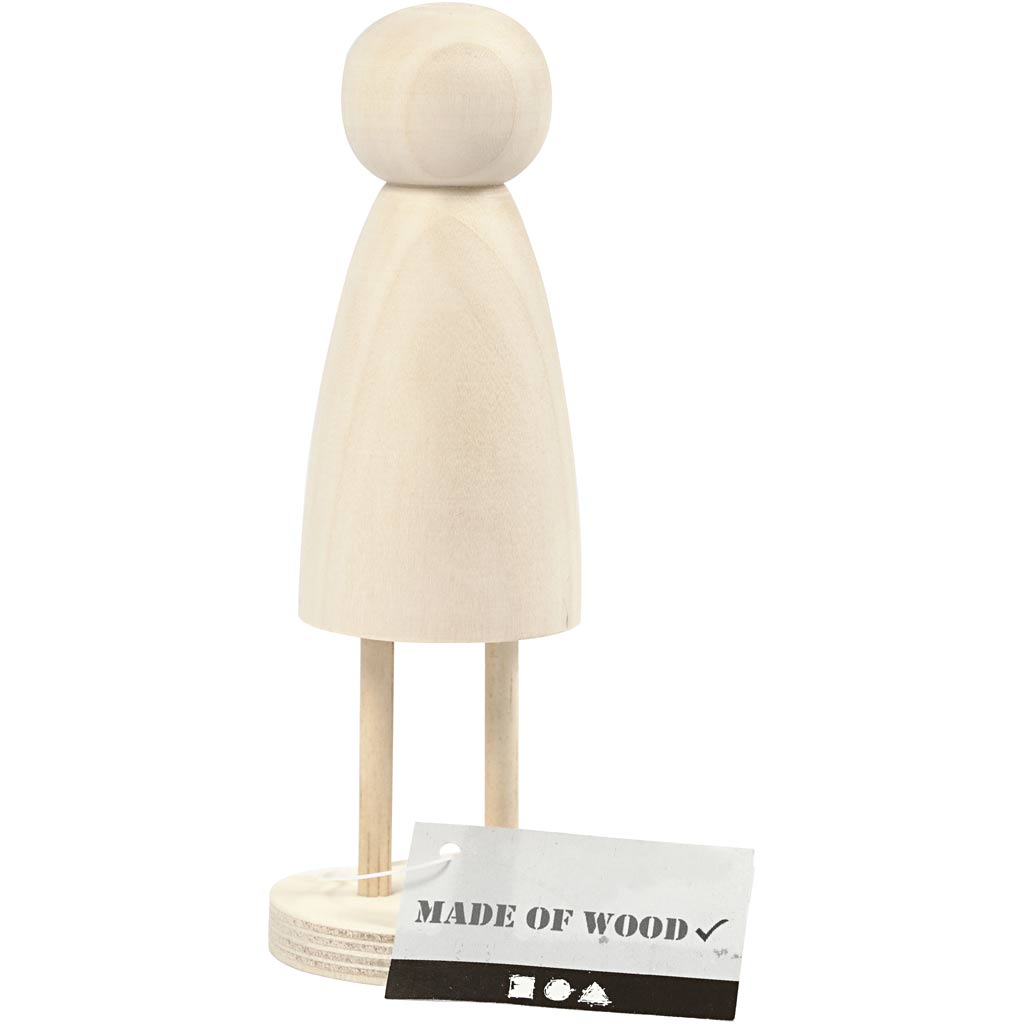 Figurine de l'entreprise Creativ, h : 13,8 cm, p 5 cm, 1 pièce