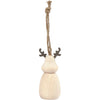 Reindeurs de pendentif en bois
