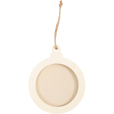 Cadre d'entreprise Creativ, décorations à suspendre, d : 0,5 cm, d 8 cm, 3 pièces 1 boîte