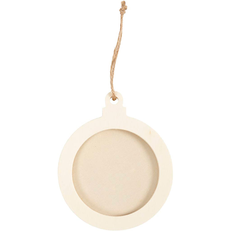 Cadre d'entreprise Creativ, décorations à suspendre, d : 0,5 cm, d 8 cm, 3 pièces 1 boîte