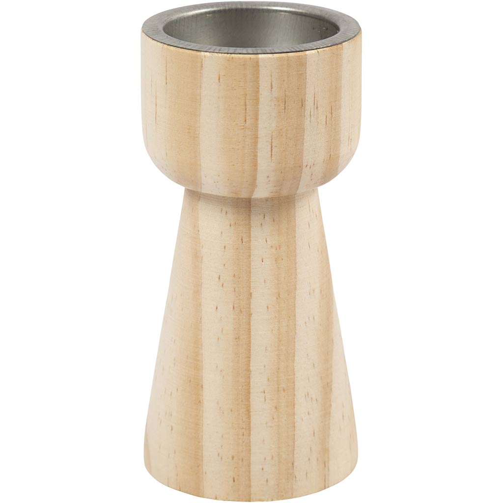 Bougeoirs Creativ company, h: 11 cm, d 5,5 cm, 10 pièces, 1 boîte