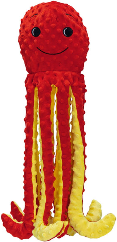 Beeztees peluche chien jouet poulpe amy rouge 56 x 16 x 14,5 cm - chien