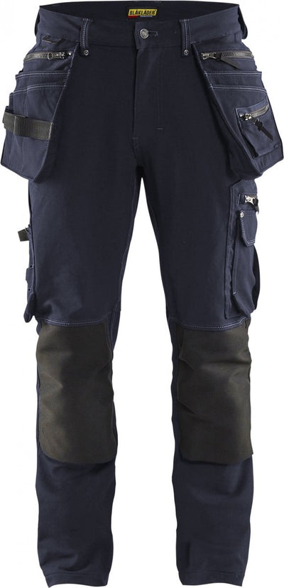 Blåkläder x1900 pantalon de travail 4-way stretch 1998 - bleu marine - taille 52 (l)