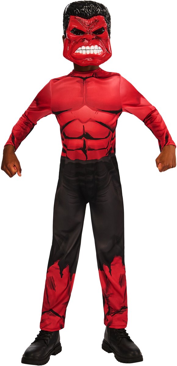 Déguisement enfant Rubies Red Hulk - - taille 7-8 ans
