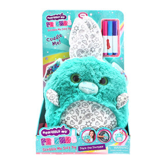 Scribble me fourrure peluche 3 assorti pk 6