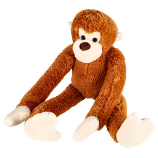 Pluchiez Pluchiez câlin AAP avec des bras longs 80 cm brun