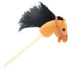 Pluchiez peluche cheval de loisir crinière longue 70 cm