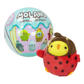 Molang peluche 7,5 cm Affichage surprise asst