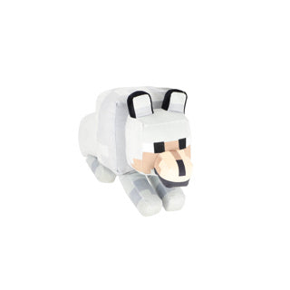 Peluche loup Ottosimon minecraft peluche 44 cm.