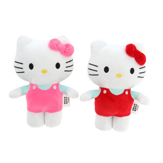 Hello Kitty 30 cm en peluche 2 assorti