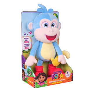 Dora bottes en peluche avec un son musical (33 cm) (NL FR)