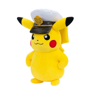 Pokemon Pok Eacute; mon câlin Captain Pikachu 20 cm