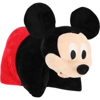 Coussin câlin Mickey Mouse 2en1 45x28cm | 2 pièces
