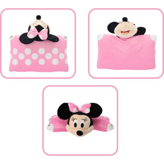 Oreiller câlin 2en1 Minnie Mouse 45x28cm | 2 pièces