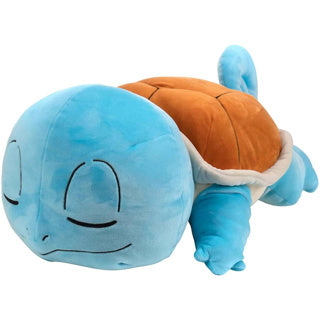 Jazwares Pokémon Peluche endormie Carapuce en peluche, 45 cm