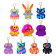 Fuggler porte-clés peluche 13 cm s2 assorti | 12 pièces