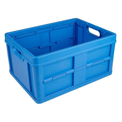 Sunware caisse pliante fermée 32l bleue