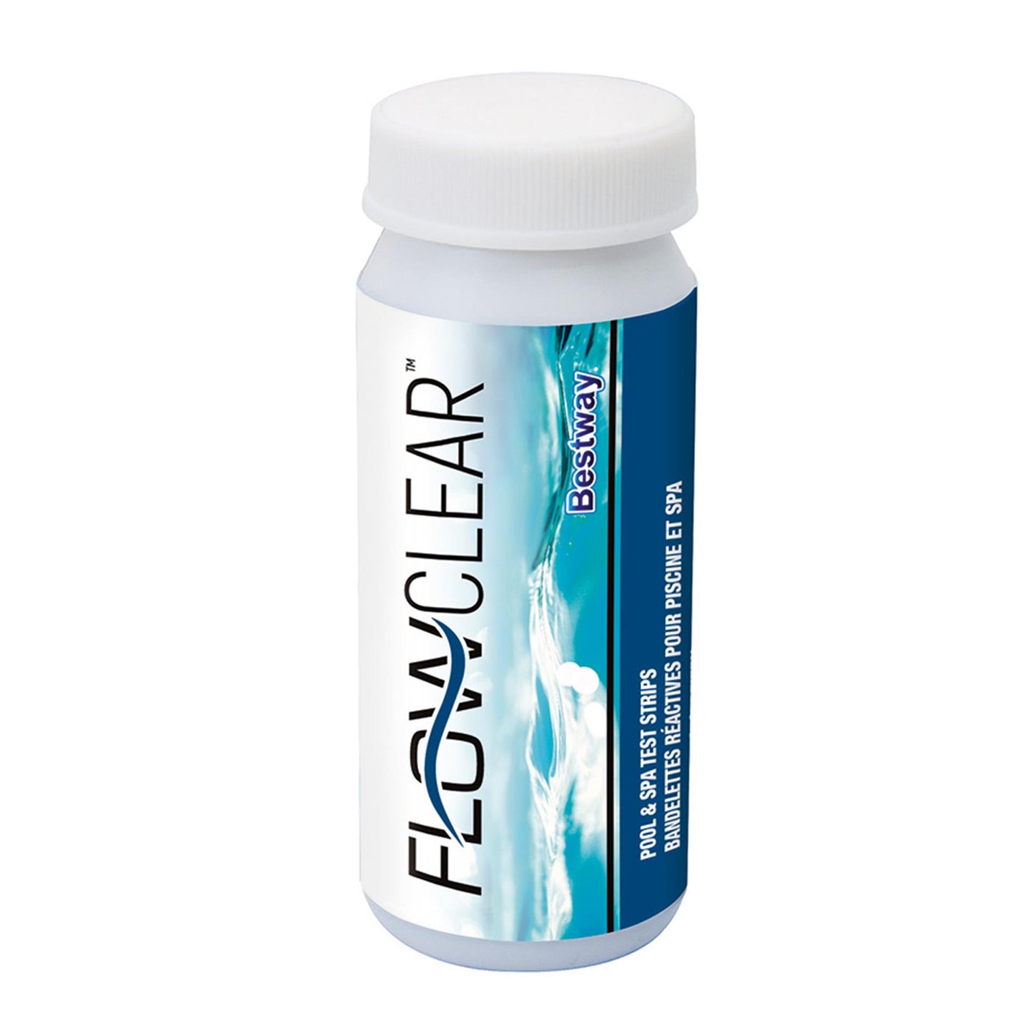 Bandelettes de test d'eau Bestway Flowclear de 50 pièces