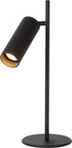 Clubs Lucide - lampe de bureau - 1xgu10 - noir