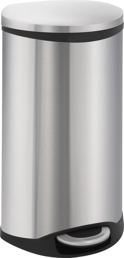 Eko Eko Shell Bin Pédal Bin 30L Matt en acier inoxydable