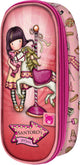 Trousse scolaire Gorjuss carrousel saumon (10 x 23 x 6 cm)