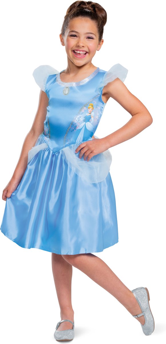 Déguisement princesse disney - cendrillon, cendrillon, taille xs (3-4 ans), filles
