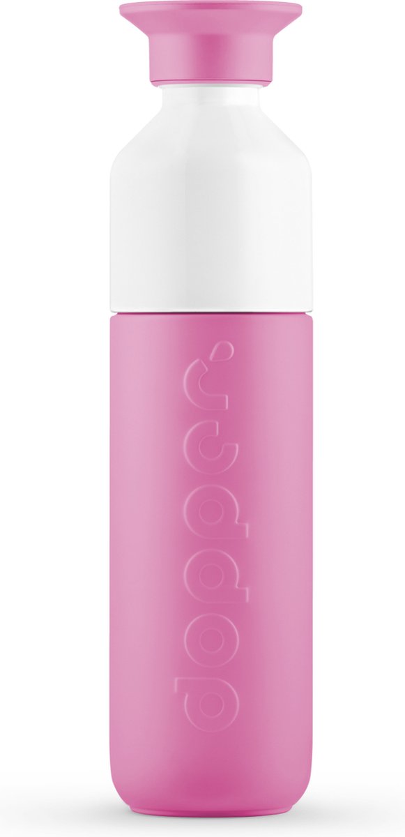 Gourde isotherme Dopper thermos - rose pélican - 350 ml