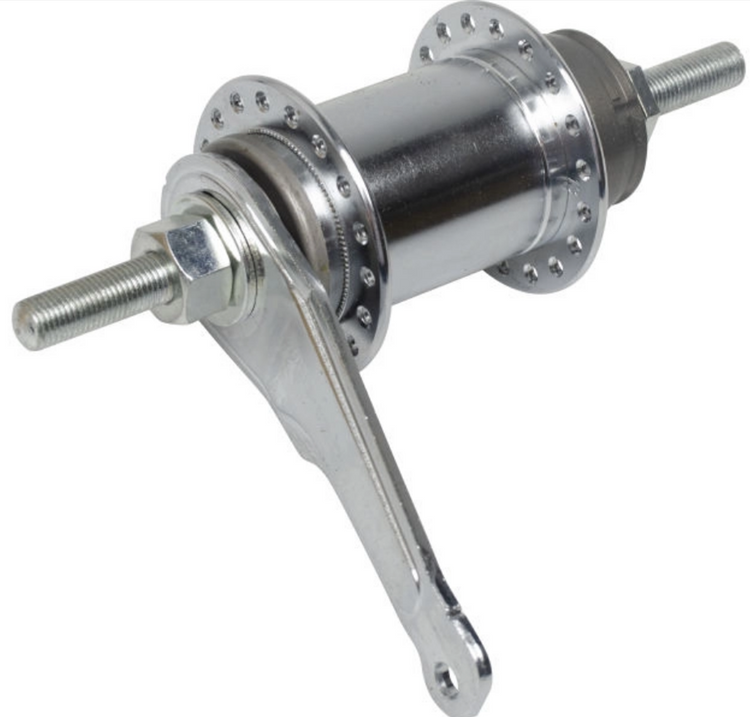 Moyeu de frein à rétropédalage Shimano CB-E110 109 mm ancien axe longueur 165 mm (emballage atelier)
