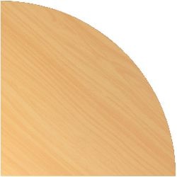 Bach lame d'accouplement quart de marteau vhe19 6 mélamine 80x80 cm hêtre