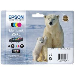 Cartouche d'encre multipack epson t263640 noir, cyan, magenta, jaune
