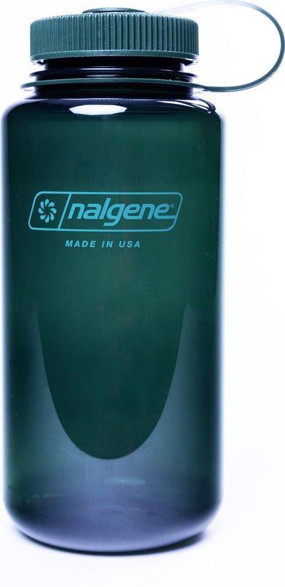 Nalgene - bouteille à large goulot - gourde - bouteille d'eau - étanche - 1000 ml - sans bpa - sustain - jade