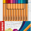 Feutres fins Stabilo point 88 fashion colours - 10 pcs.