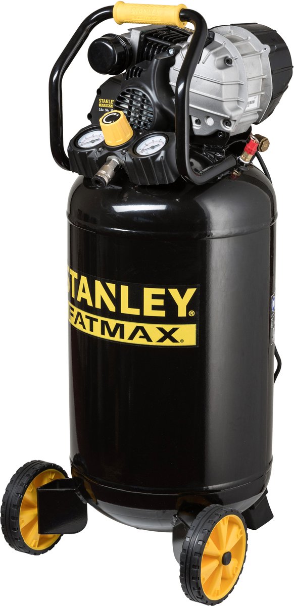 Stanley - compresseur professionnel - lubrifié à l'huile - vertical - 50 l 2 CV 10 bar
