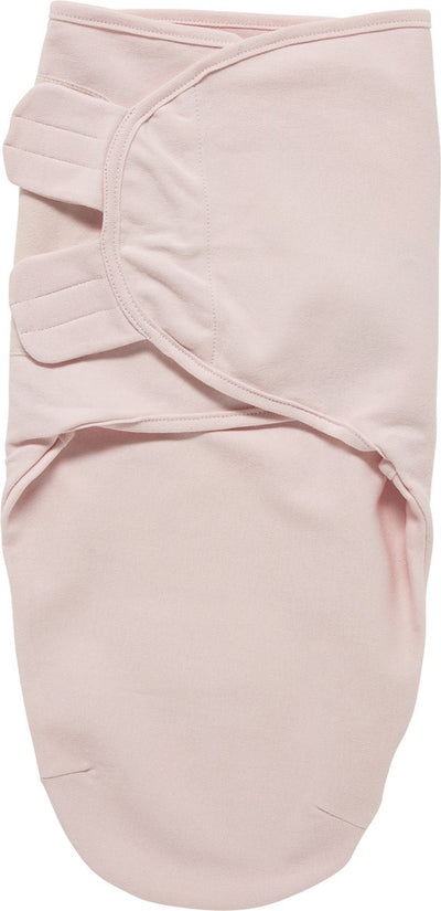 Couverture d'emmaillotage Meyco baby uni - rose clair - 0-3 mois - 1,0 tog