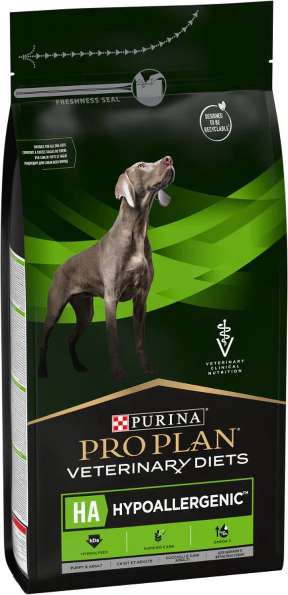 Purina karma dla psa pro plan régimes vétérinaires canin ha hypoallergénique 1,3 kg