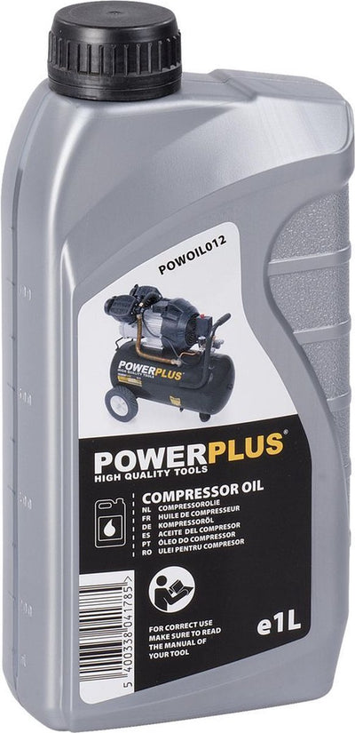 Huile pour compresseur Powerplus powoil012 - 1l