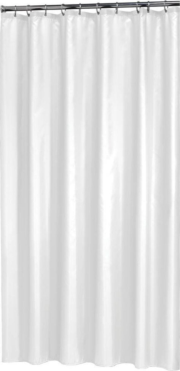 Rideau de douche en peau sceaux sceaux Granada 240x180 cm blanc